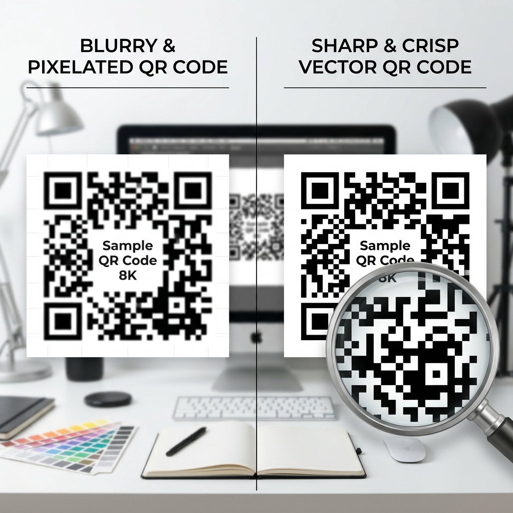 How to Print QR Codes Without Blur: A Designer's Checklist