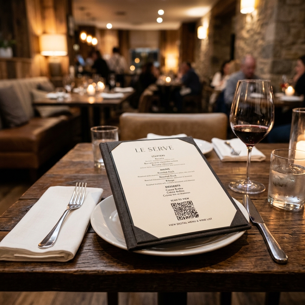 Best QR Code Size for Restaurant Menus: A Practical Guide