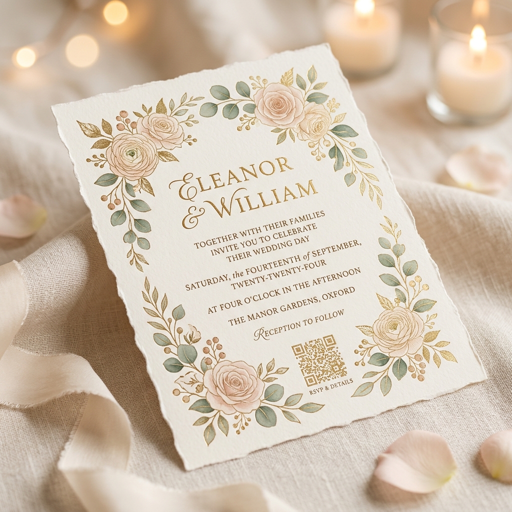 Using QR Codes on Wedding Invitations: RSVP & More